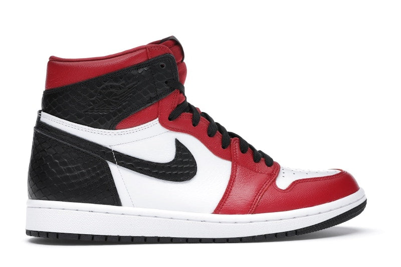 Air Jordan 1 Retro High Satin Snake Chicago (W) - Gym Red/White-Black - CD0461-601 - 35