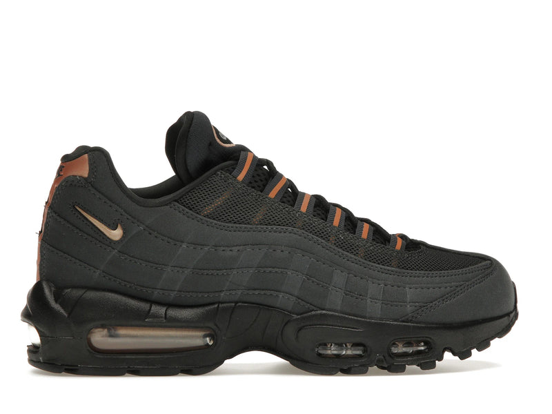 Nike Air Max 95 Central Cee Live Yours - Black/Metallic Red Bronze/Anthracite/Dusted Clay/Cool Grey - HQ6457-001 - 35