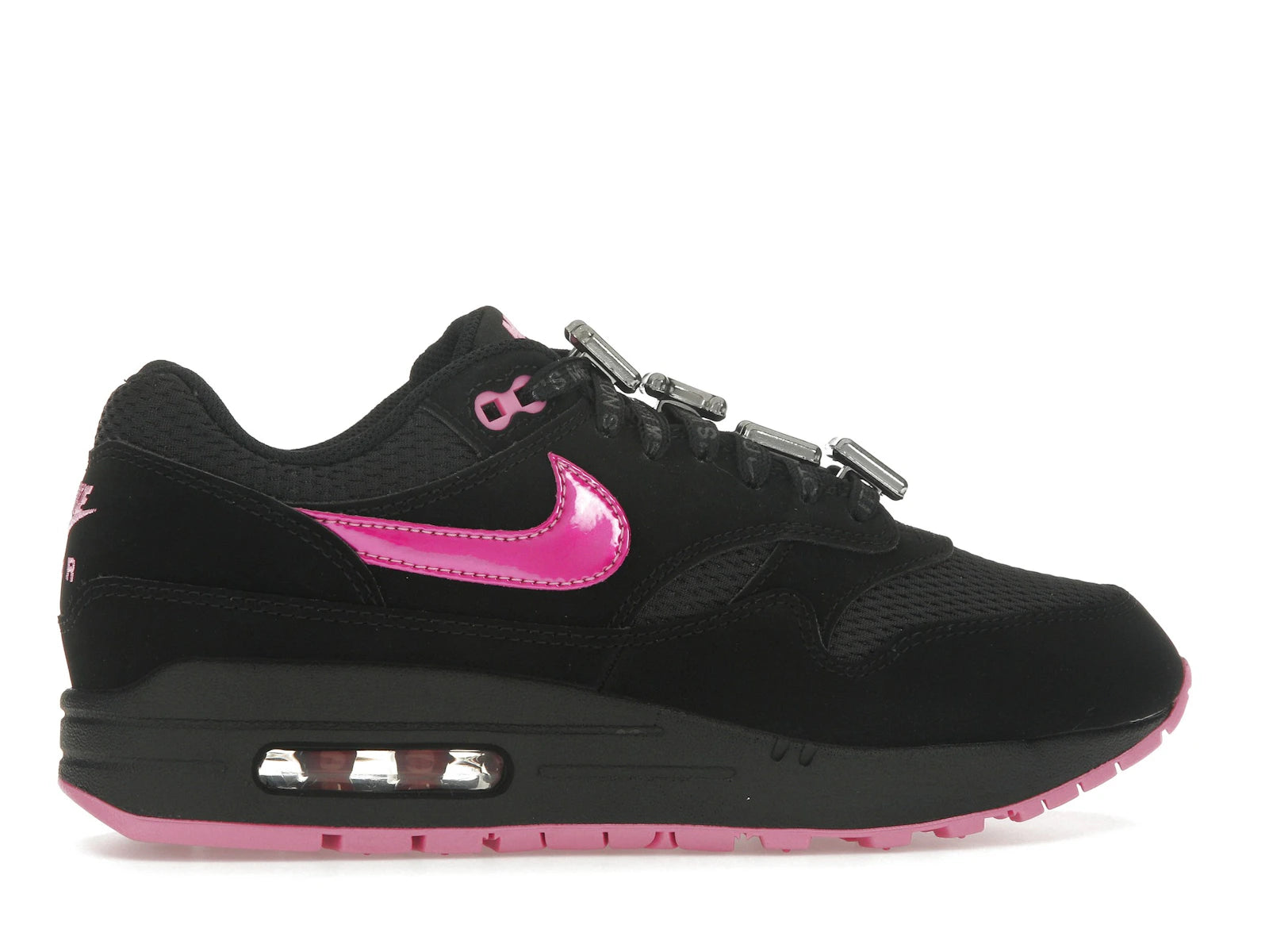 Nike Air Max 1 PRM Valentines Day Black - Black/Playful Pink - HV2302-001 - 35