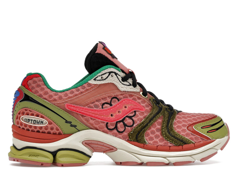 Saucony Progrid Triumph 4 Jae Tips Flowers Grow Uptown Virginia Creeper - Pink/Yellow/Multi-Color - S70966-2 - 35