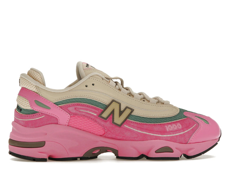 New Balance 1000 Tan Pink Green - Real Pink/Sandstone - M1000MC - 35
