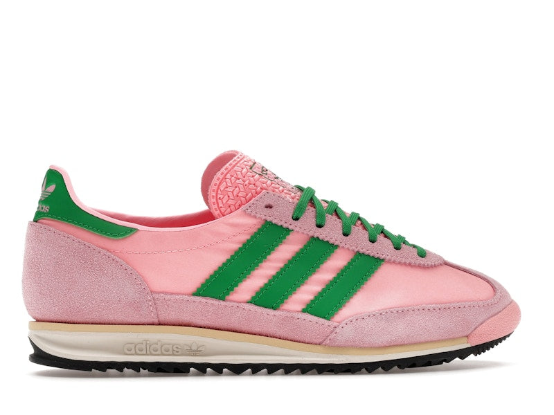 adidas SL 72 OG Glow Pink Green Core Black (Women's) - Glow Pink/Green/Core Black - JQ8309 - 35