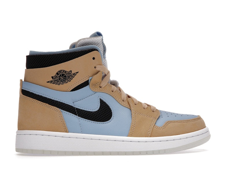 Air Jordan 1 Zoom Cmft Psychic Blue (W) - Psychic Blue/Black-Sesame-White - CT0979-400 - 35