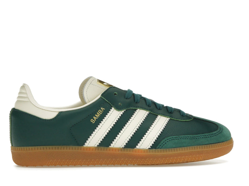 Adidas Samba OG Collegiate Green - Collegiate Green/Cream White/Gold Metallic - IE0872 - 35