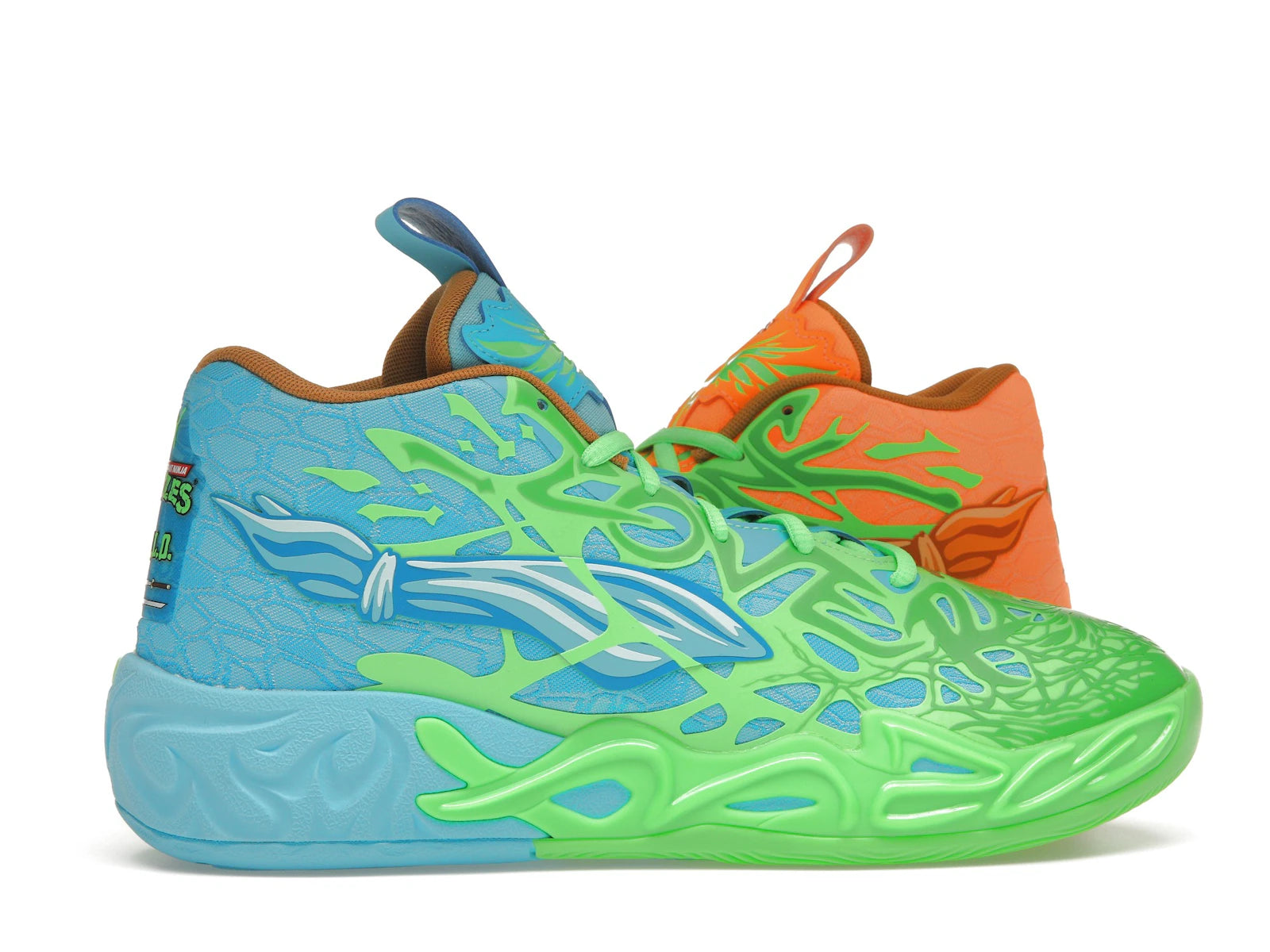 Puma Lamelo Ball Mb04 Teenage Mutant Ninja Turtles Leonardo And Michelangelo - view 35