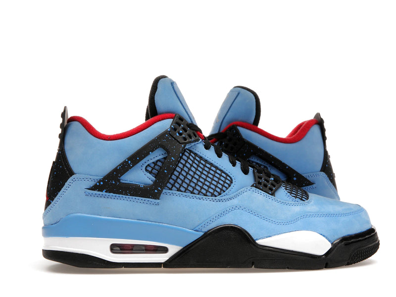 Air Jordan 4 Retro Travis Scott Cactus Jack - University Blue/Black-Varsity Red - 308497-406 - 35