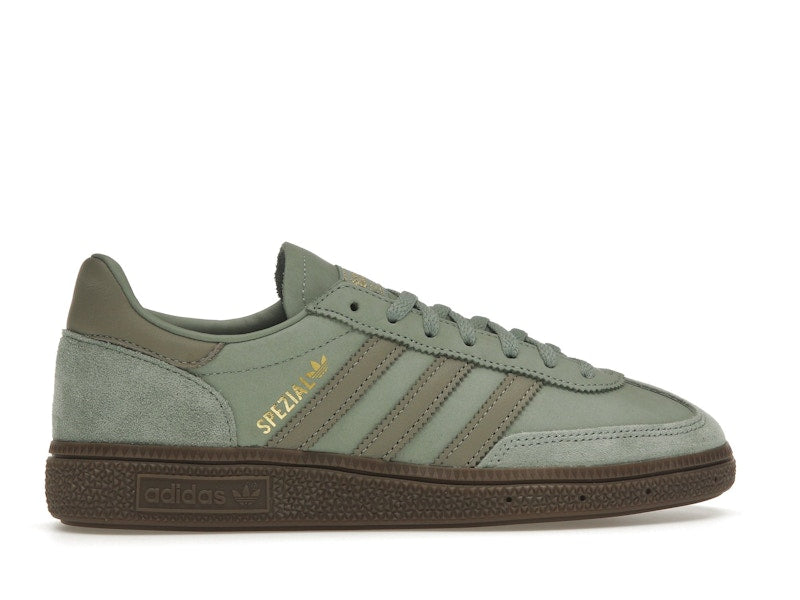 adidas Handball Spezial Silver Green (Women's) - Silver Green/Silver Pebble/Gum 5 - JI2645 - 35