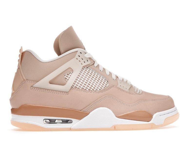 Air Jordan 4 Retro Shimmer (W) - Shimmer/Bronze Eclipse-Orange Quartz-Metallic Silver - DJ0675-200 - 35