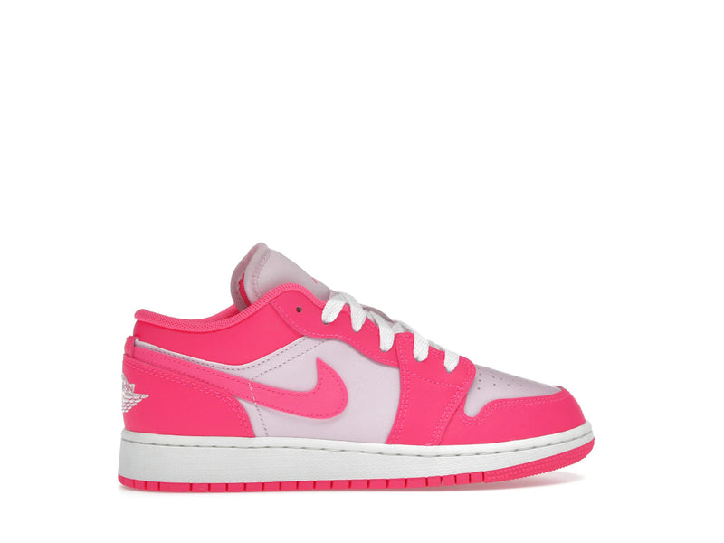 Air Jordan 1 Low Valentines Day (GS) - Pink Foam/Hyper Pink/Sail - 553560-661 - 35