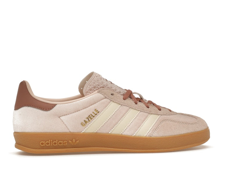 adidas Gazelle Indoor Wonder Quartz Velvet (Women's) - Wonder Quartz/Warm Clay/Gum - JR0232 - 35