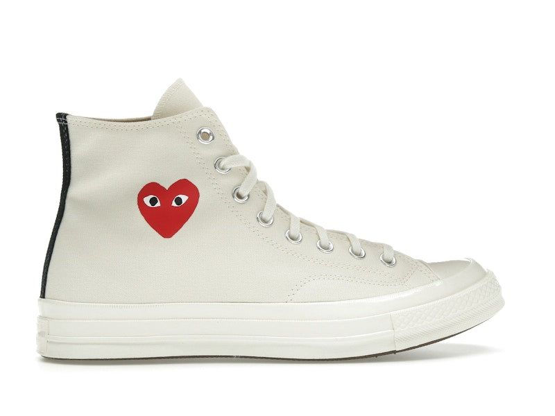 Converse Chuck Taylor All Star 70 Hi Comme des Garcons PLAY Single Heart Milk - Ansicht 36