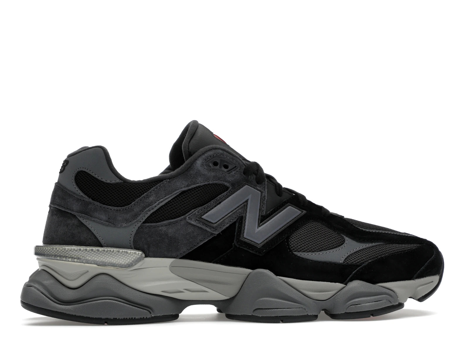 New Balance 9060 Black Castlerock Grey - Black/Castlerock - U9060BLK - 35