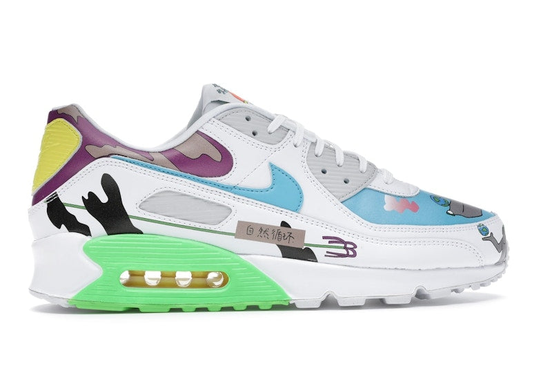 Nike Air Max 90 Flyleather Ruohan Wang - Multi-Color/Multi-Color - CZ3992-900 - 35