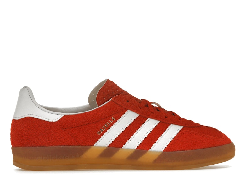 adidas Gazelle Indoor Bold Orange (Women's) - Bold Orange/Footwear White/Gum - HQ8718 - 35