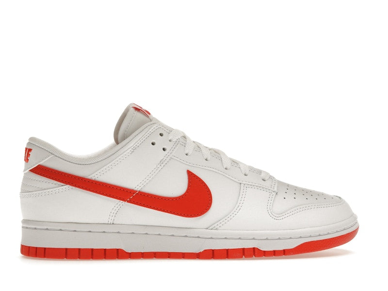 Nike Dunk Low Retro White Picante Red - visning 36