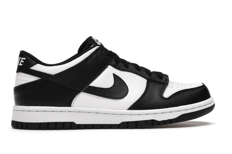 Nike Dunk Low Retro White Black (GS) - White/Black-White - CW1590-100 - 35