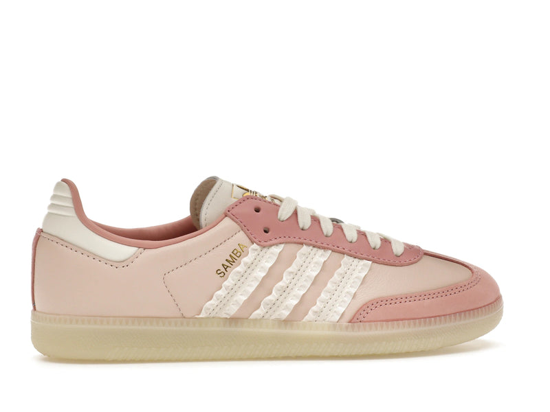 Adidas Samba Ruffle Stripes Pack Wonder Mauve Womens - Wonder Aqua/Off White/Wonder Mauve - JR8830 - 35