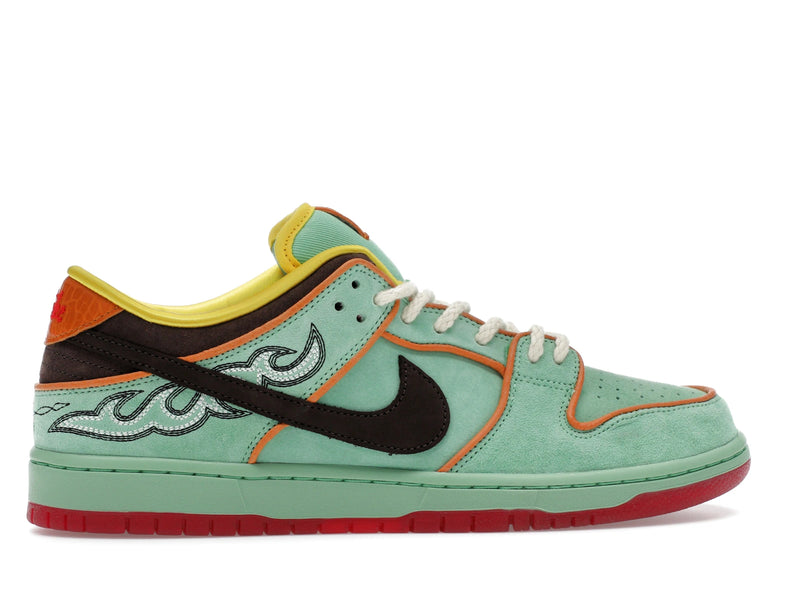 Nike SB Dunk Low Rodeo Tourmaline - Tourmaline/Baroque Brown-Monarch - HF3058-300 - 35