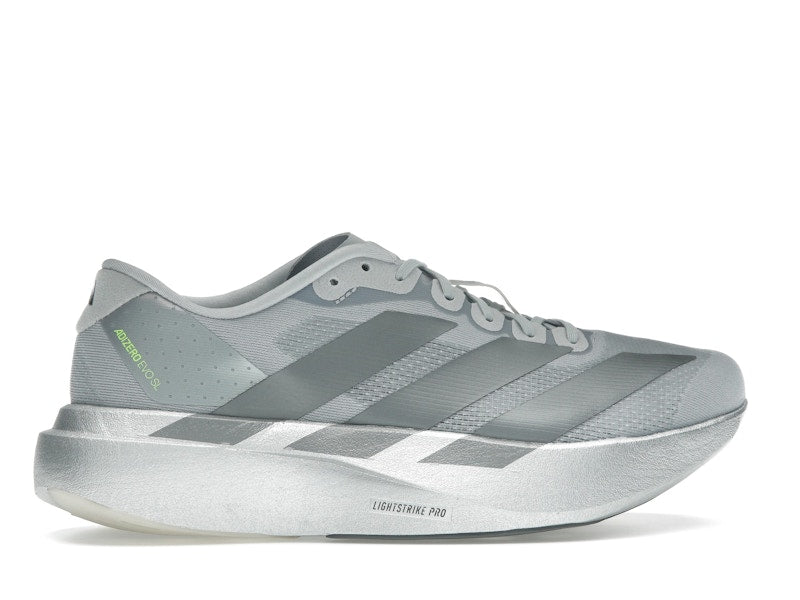 adidas Adizero Evo SL Silver Metallic Lucid Red - vue 36