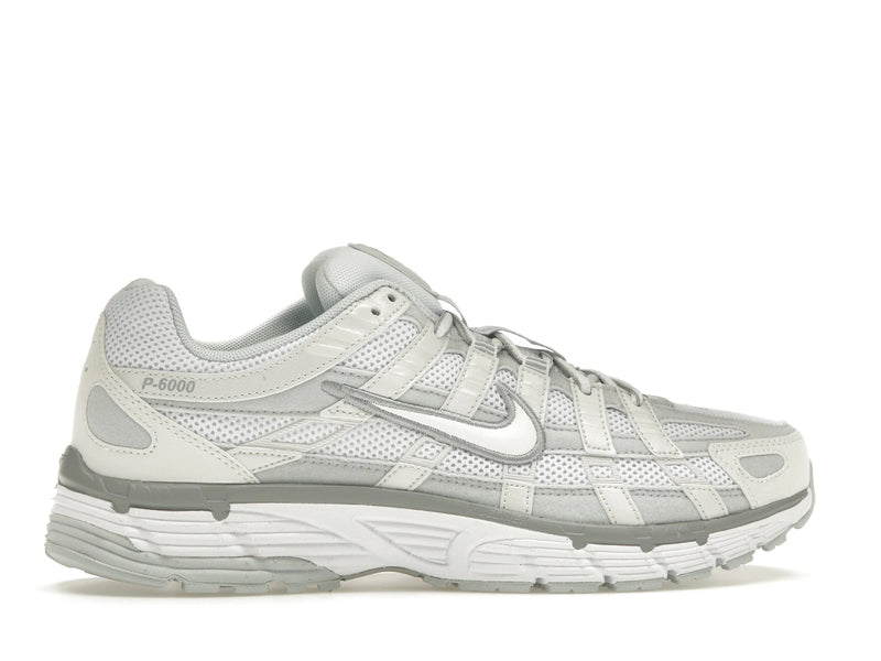Nike P 6000 Summit White Pure Platinum - Metallic Summit White/Pure Platinum/Wolf Grey/White - FV6603-101 - 35