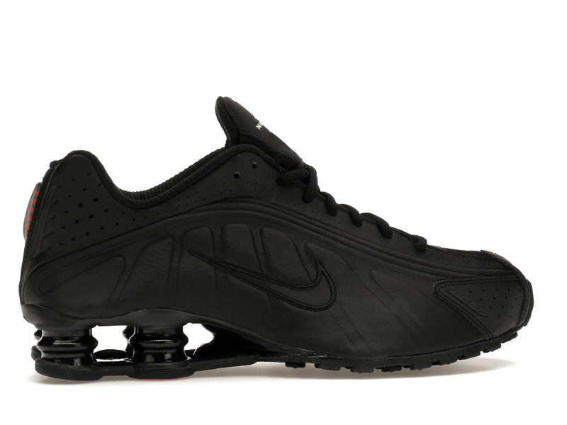 Nike Shox R4 Black (W) - Black/Black-Max Orange - AR3565-004 - 35