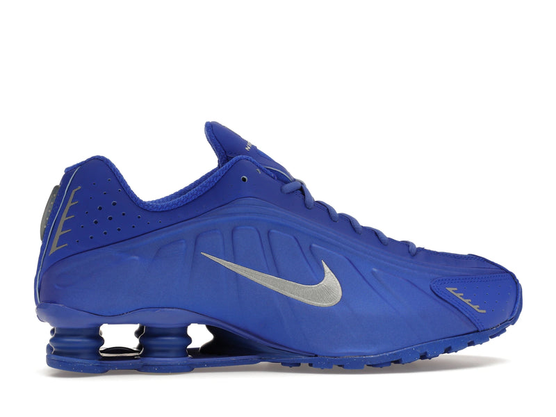 Nike Shox R4 Racer Blue Metallic Silver - Racer Blue/Metallic Silver-Phantom - HJ7303-445 - 35