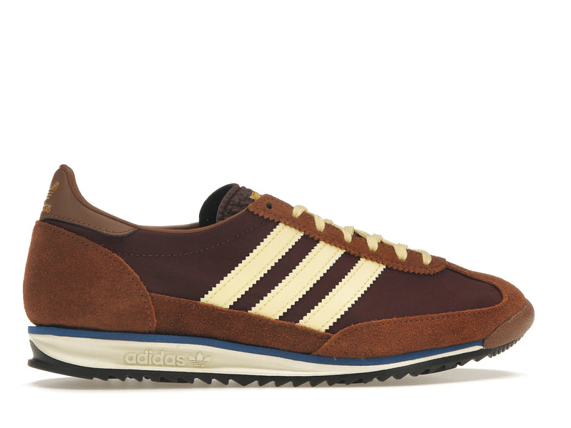 Adidas Sl 72 OG Maroon Preloved Brown - Maroon/Almost Yellow/Preloved Brown - IE3425 - 35