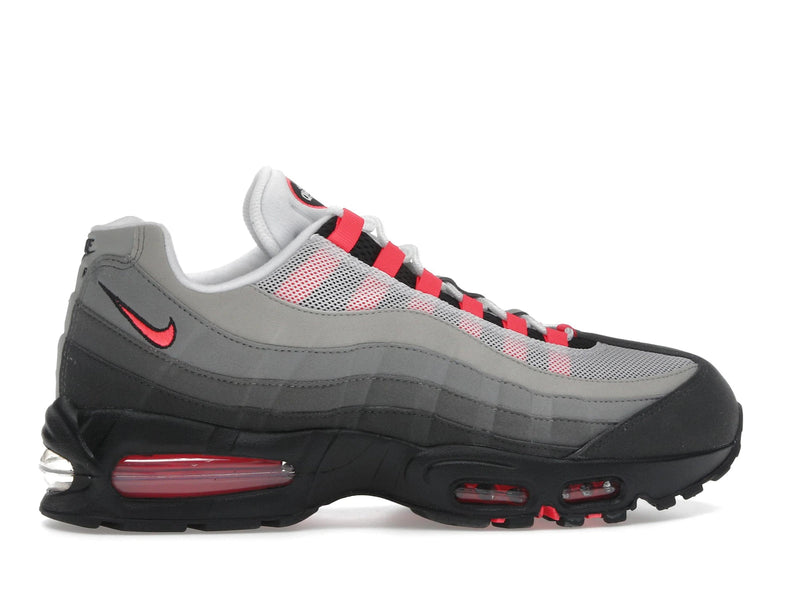 Nike Air Max 95 OG Big Bubble Solar Red 20 (2025) - Black/Medium Ash/Dark Pewter/Solar Red - IM7410-001 - 35