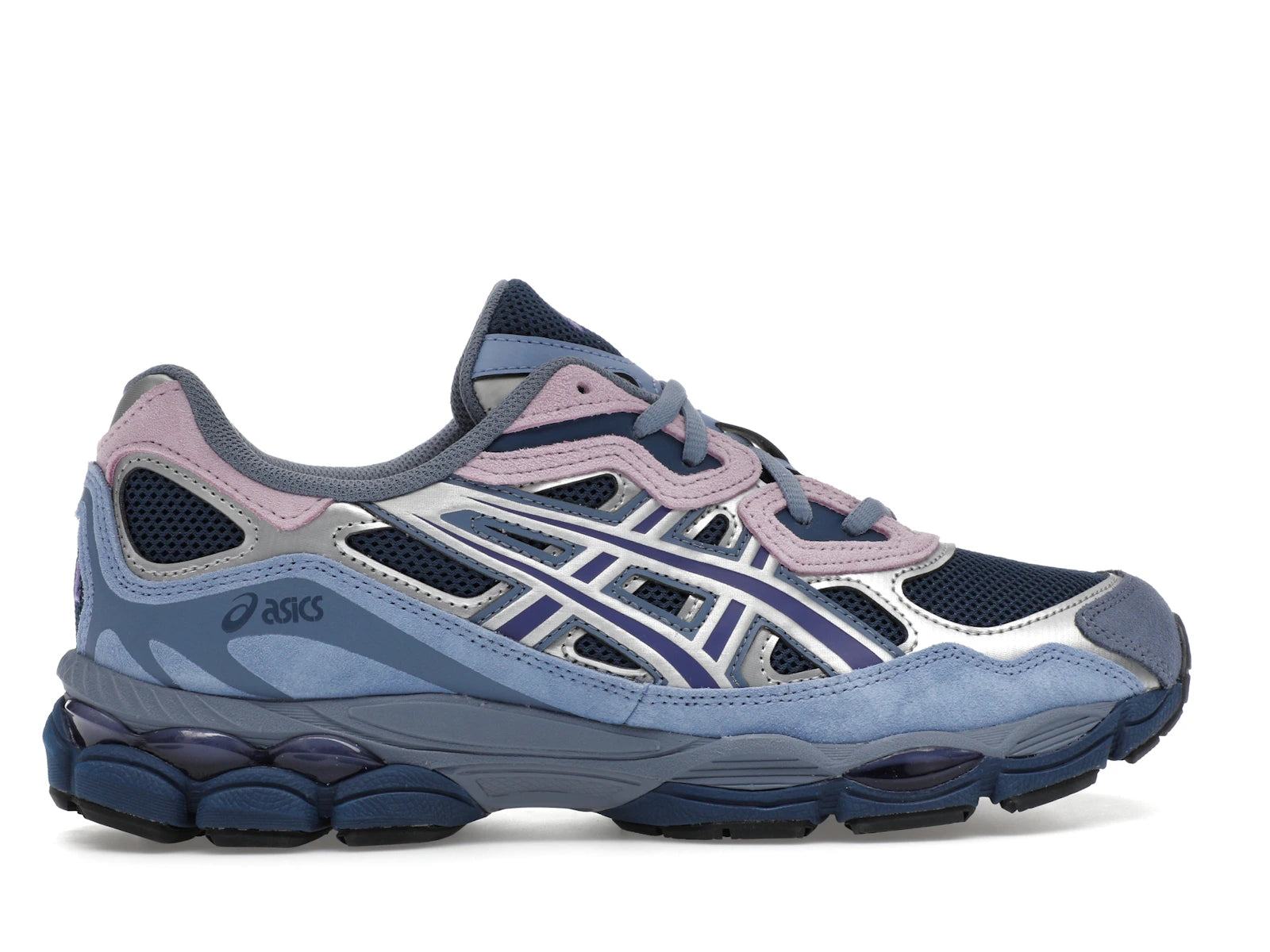 Asics Gel Nyc Blue Pink Silver - Blue/Pink/Silver - 1203A785-400 - 35