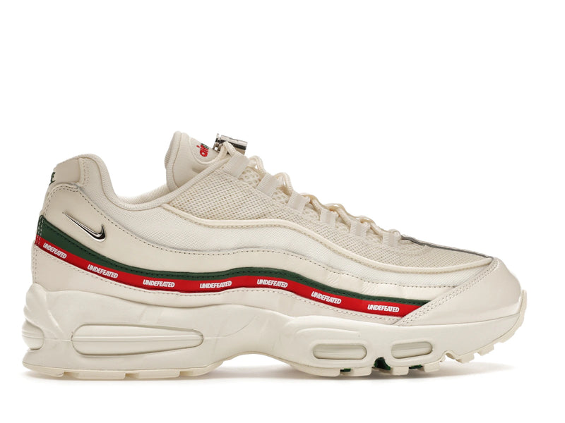 Nike Air Max 95 SP Undefeated Sail - Sail/Metallic Silver/Gorge Green/Sport Red - IB4453-100 - 35