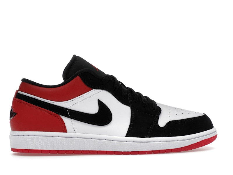 Air Jordan 1 Low SE Black Toe (2025) - White/Black/Gym Red - IB8971-106 - 35