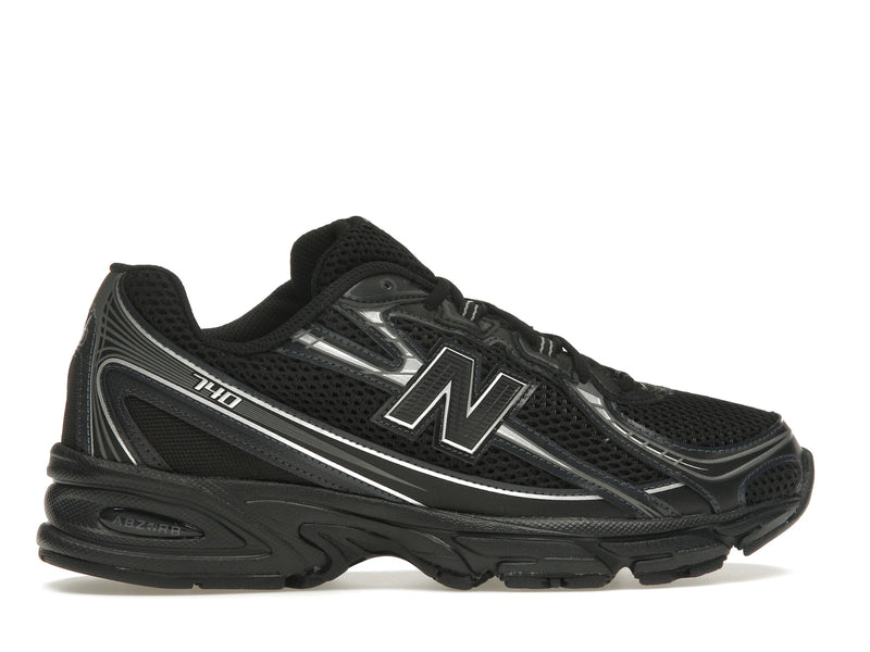 New Balance 740v2 Black Grey Silver - Black/Grey/Silver - U740BM2 - 35