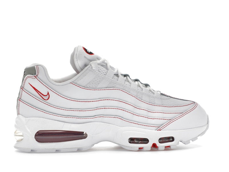 Nike Air Max 95 OG Big Bubble White University Red - White/University Red/Wolf Grey - IB7936-100 - 35