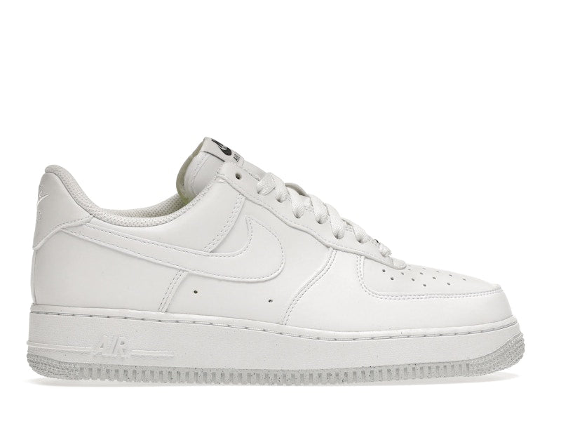 Nike Air Force 1 Low Next Nature White Metallic Grey (Women's) - White/Metallic Grey - DC9486-101 - 35