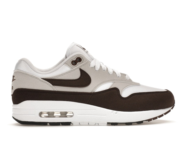 Nike Air Max 1 '87 Baroque Brown (Women's) - Neutral Grey/Baroque Brown/White/Black - DZ2628-004 - 35