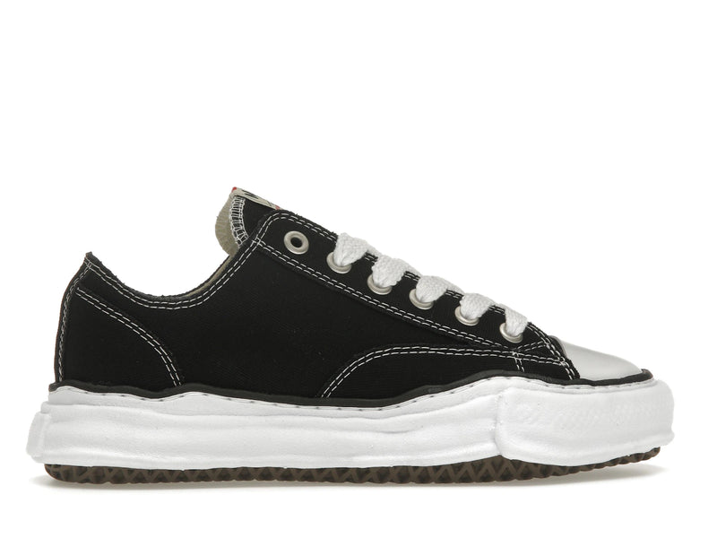 Maison Mihara Yasuhiro Peterson OG Sole Canvas Low - White/Black - A01FW702-BLK - 35