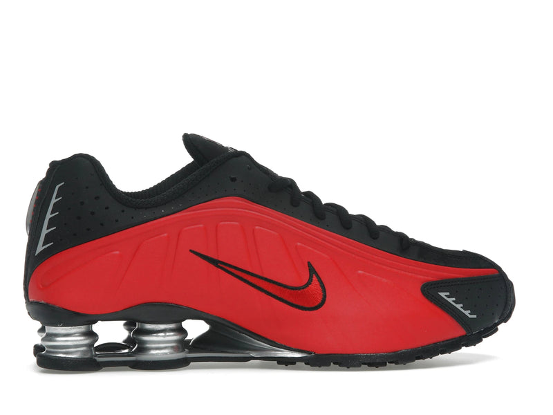 Nike Shox R4 University Red Black Metallic Silver - University Red/Black/Metallic Silver/University Red - HQ1988-600 - 35