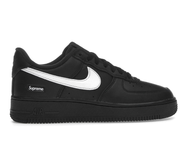 Nike Air Force 1 Low Supreme Black White - Black/White/Black - CU9225-002 - 35