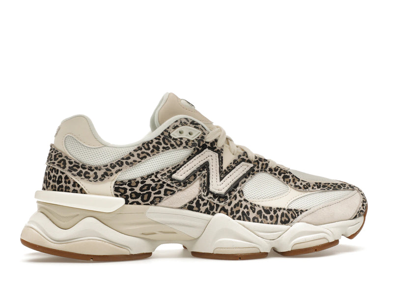 New Balance 9060 Asos Exclusive Beige Brown Leopard Print - Beige/Brown/White - U9060ALP - 35
