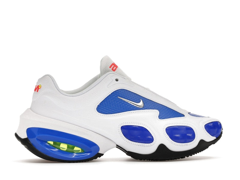 Nike Air Max Muse Veneda Carter White Racer Blue (Women's) - White/Metallic Silver/Racer Blue/Light Racer Blue/Bright Crimson/Black - HV9929-100 - 35