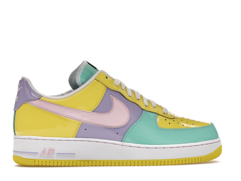 Nike Air Force 1 Low Easter (2026) - Yellow Pulse/Pink Foam/Hydrangeas/Emerald Rise/White - IQ9706-701 - 35