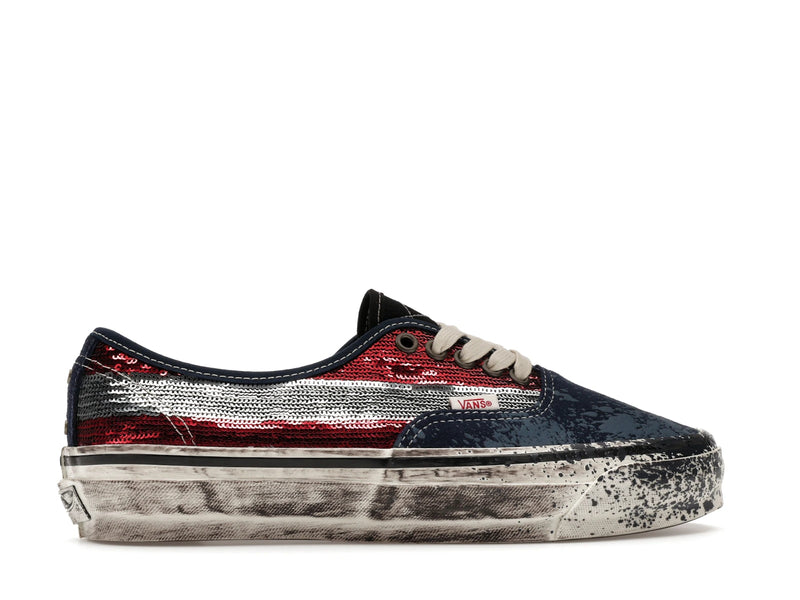 Vans Premium Authentic La Habana Red Navy - Red/Navy - VN000DB8Z11 - 35