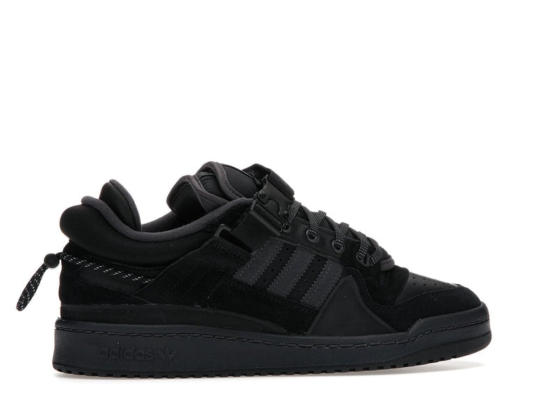 Adidas Forum Low Bad Bunny Triple Black - Core Black/Core Black/Core Black - GW5021 - 35