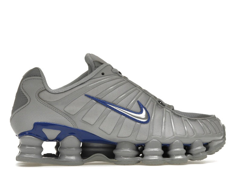 Nike Shox Tl Wolf Grey Metallic Silver Blue - Wolf Grey/Metallic Silver/Blue - CN0151-001 - 35