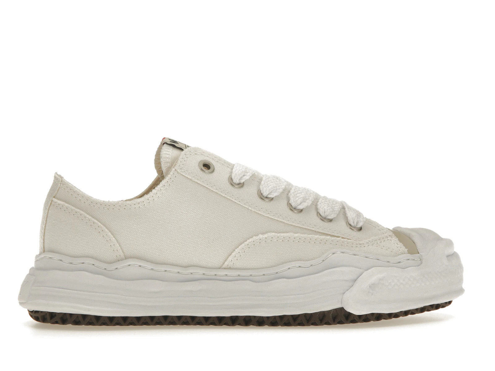 Mihara Yasuhiro Hank OG Sole Canvas Low White - White/White - A05FW702-WHT - 35