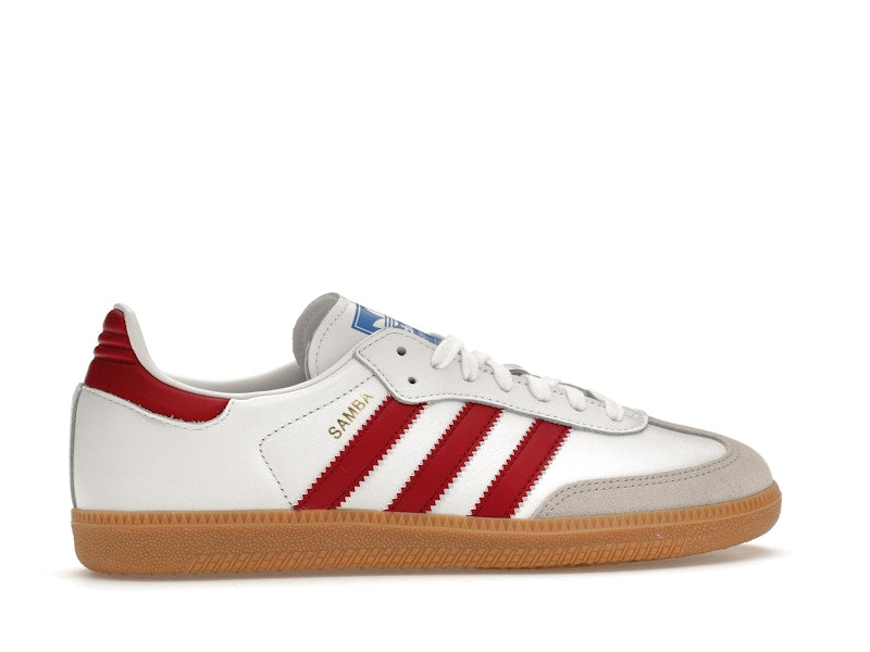 Adidas Samba OG White Burgundy Gum - Cloud White/Burgundy/Gum - IF3813 - 35
