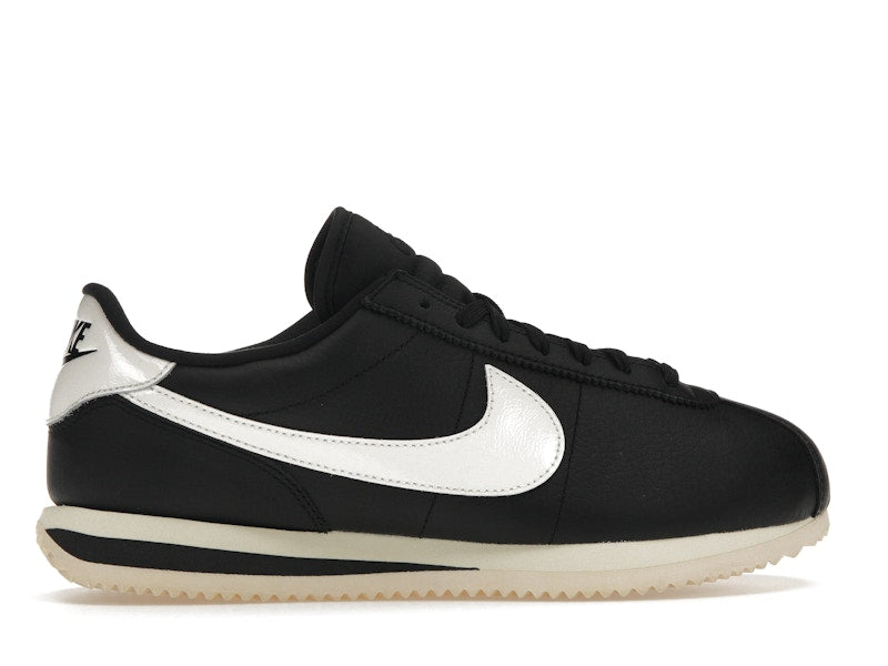 Nike Cortez 23 Premium Black Sail (Women's) - Black/Sail/Alabaster - FB6877-001 - 35