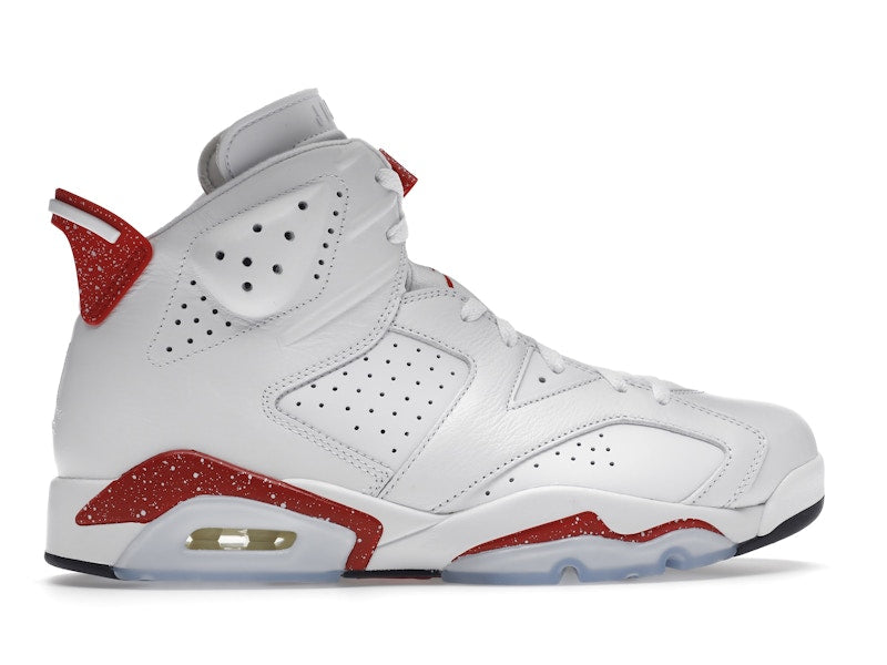 Air Jordan 6 Retro Red Oreo - White/University Red-Black - CT8529-162 - 35
