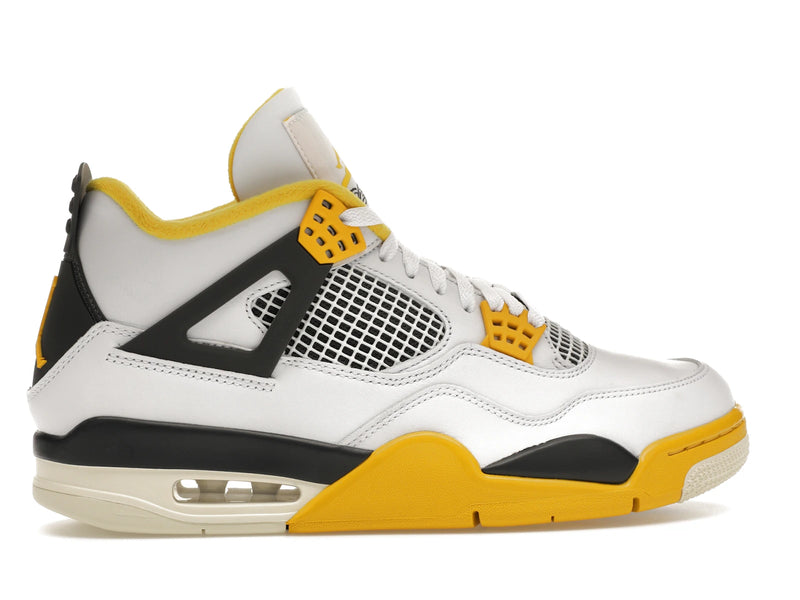 Air Jordan 4 Retro Vivid Sulfur - White/Coconut Milk/Vivid Sulfur/Anthracite - AQ9129-101 - 35