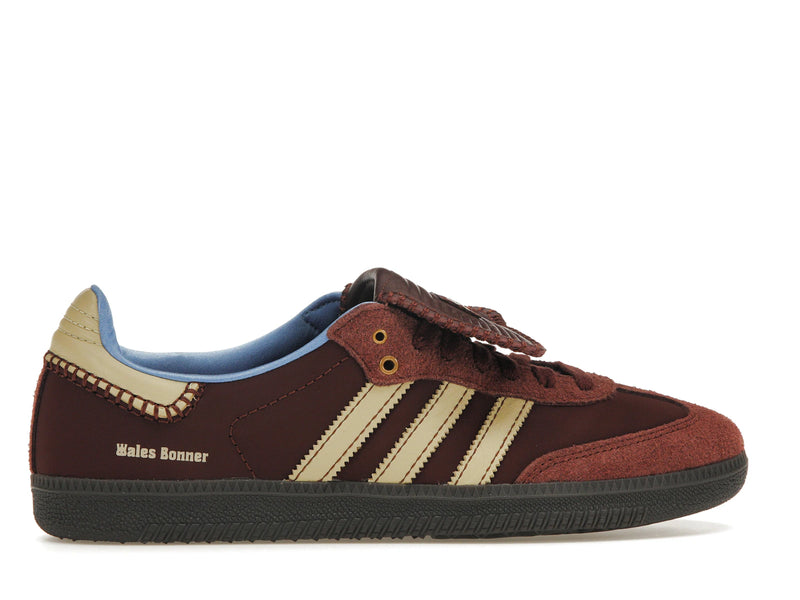 Adidas Samba Nylon Wales Bonner Fox Brown - Fox Brown/Sandy Beige/Lucky Blue - IE0579 - 35